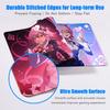 Cute anime game mouse pad Honkai Star Rail March 7th Girl Pink mousepad Non-slip Desk Mat desk organizers and trays 900 x 400MM