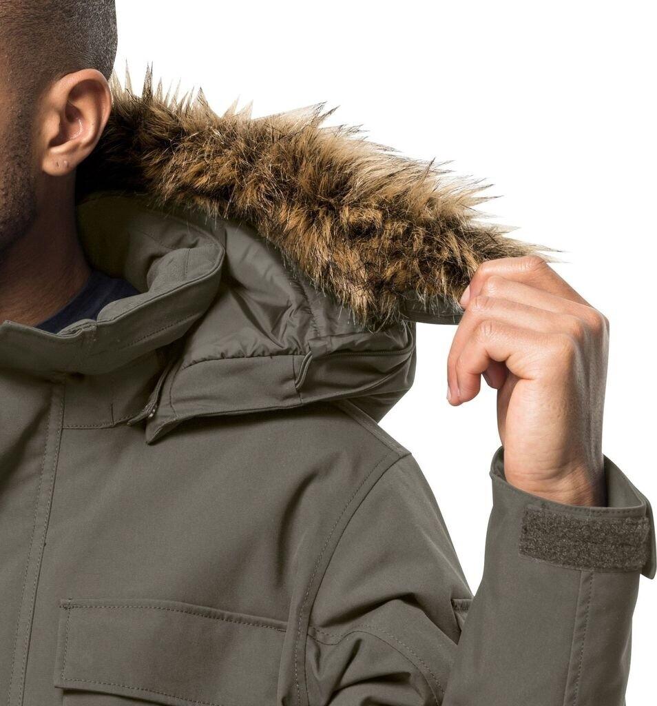 Куртка Jack Wolfskin Glacier Canyon Parka (1107674) пыльная олива