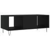 Coffee Table Black 102x50x40 Cm Particleboard