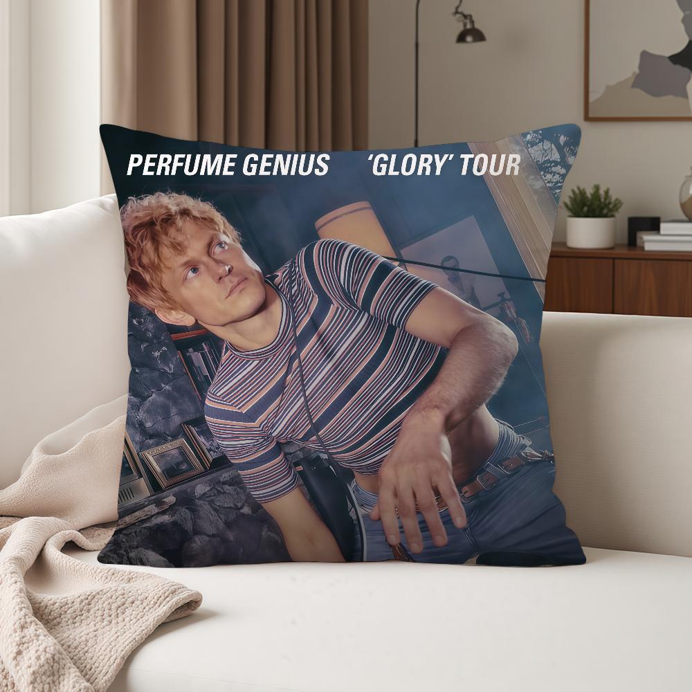 Singer PPerfume Genius Glory Pillow Case Suitable For Bedrooms Living Rooms Cars Home Decoration
