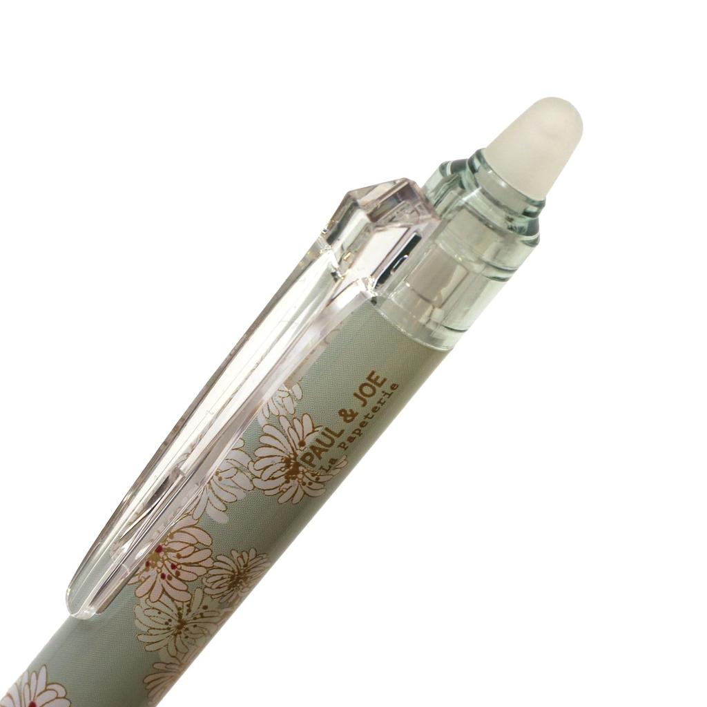 Pilot Frixion Synergy Knock Ballpoint PAUL JOE Chrysanthemum Pen, 0.3mm, & Collaboration, LFSK-13PJ24, (Seddon Green)