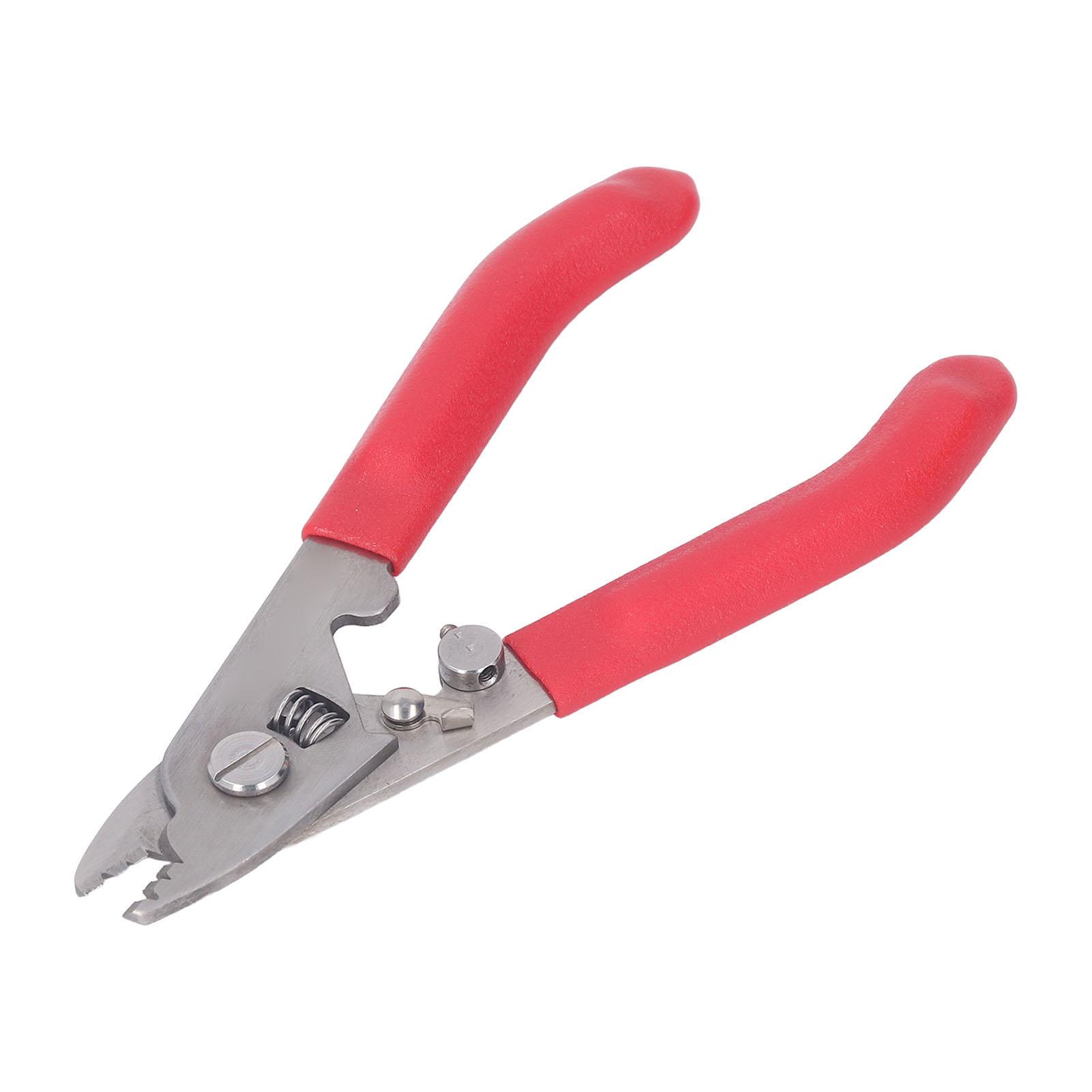 

Инструмент для зачистки оптоволокна из нержавеющей стали, 3-портовые плоскогубцы для зачистки проводов, инструмент для зачистки волокна