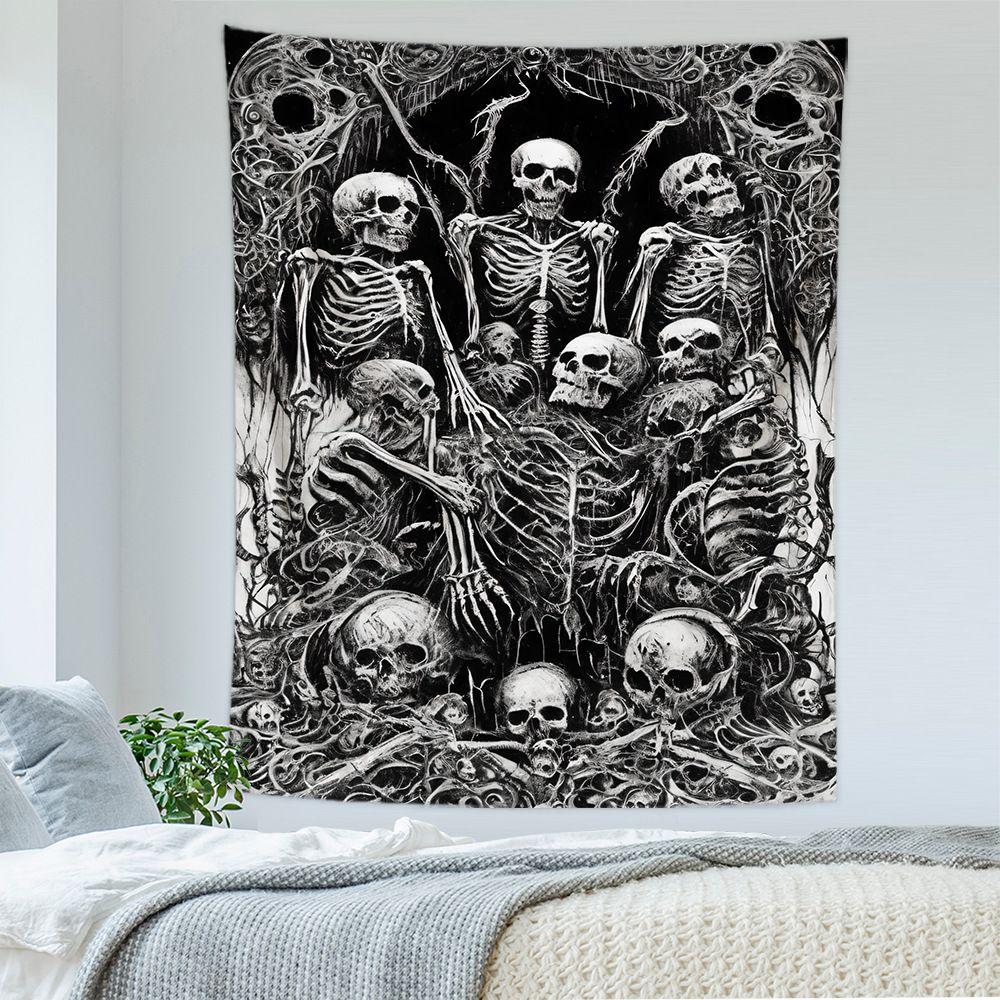 Dark Skull Tapestry 75x100