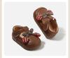 Frühling 2026 Lauflernschuhe Prinzessinnenschuhe: Süß, Leder mit weicher Sohle, rutschfest, koreanischer Stil.