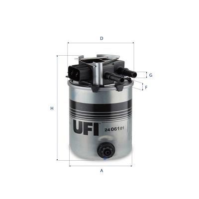 Ufi 24.061.01 Ufi Fuel Filter
