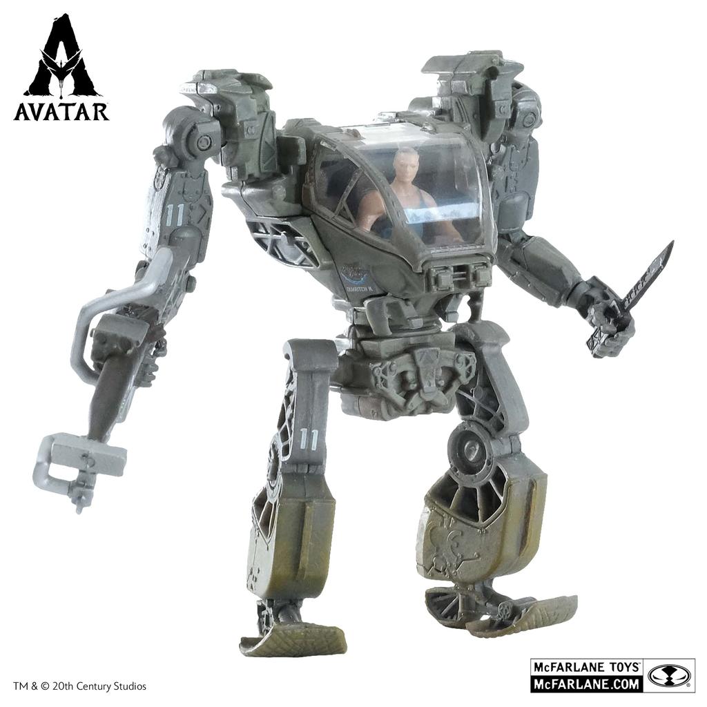 Avatar Welt von Pandora AMP Anzug Miles Quaritch Grau 16378 "Avatar" &