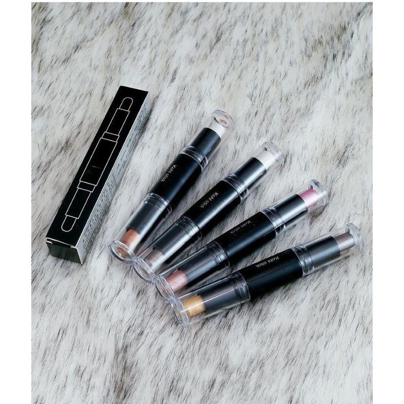 Doppelkopf Zweifarbig Lidschattenstift Faulenzer Schlafen Seidenraupe Highlighter Stift