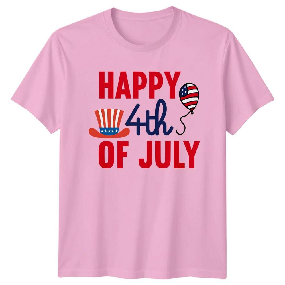 Happy 4th Of July Fourth Of July Holidays Patriotic Graphic Tee Unisex Unisexs
