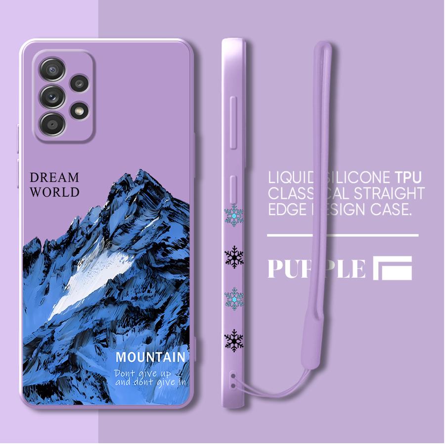 

Snow Mountain Phone Case for Samsung Galaxy A11 A12 A13 A14 A15 A16 A23 A25 A33 A34 A42 A53 A52s A54 TPU Galaxy A12 4G 5G