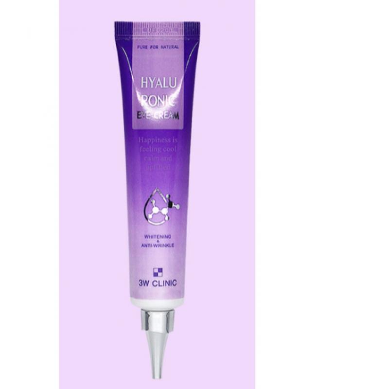 3w Hyaluronic Eye Cream Tube Type 40ml Elasticity Enhancing