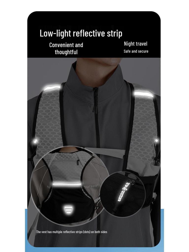 Breathable, Reflective Hiking and Cycling Backpack for Men and Women