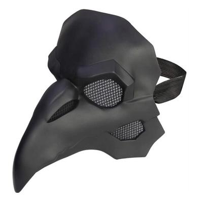 Máscara de Pájaro de Médico de la Peste Pico Nariz Larga Steampunk Halloween Accesorios de Disfraz Gótico