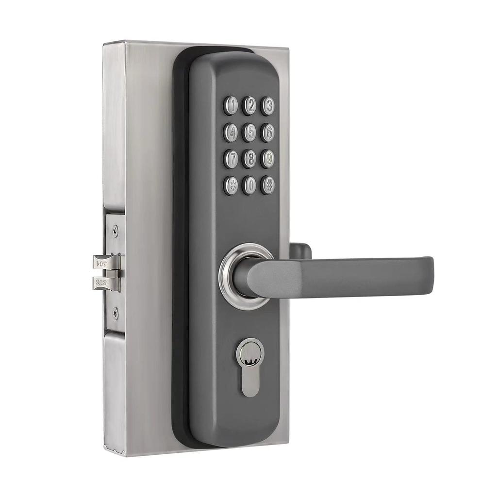 MUTEX Mechanical Keyless Lock MX230G with Keypad Mechanical Key Both Internal and High Japanese Instruction Manual Included & Entry, External,