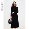 LANGZI Elegant French Design Waist-Cinching Shirtdress