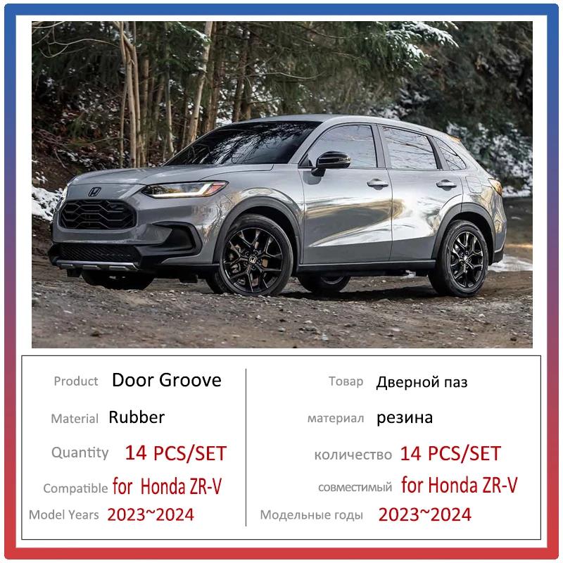 

Для Honda ZR-V ZRV ZR V e HEV eHEV HR-V HRV HR V RZ 2023 2024 автоматические резиновые подставки для ворот, слот для чашек, слот, отверстие, накладка, автомобильные аксессуары