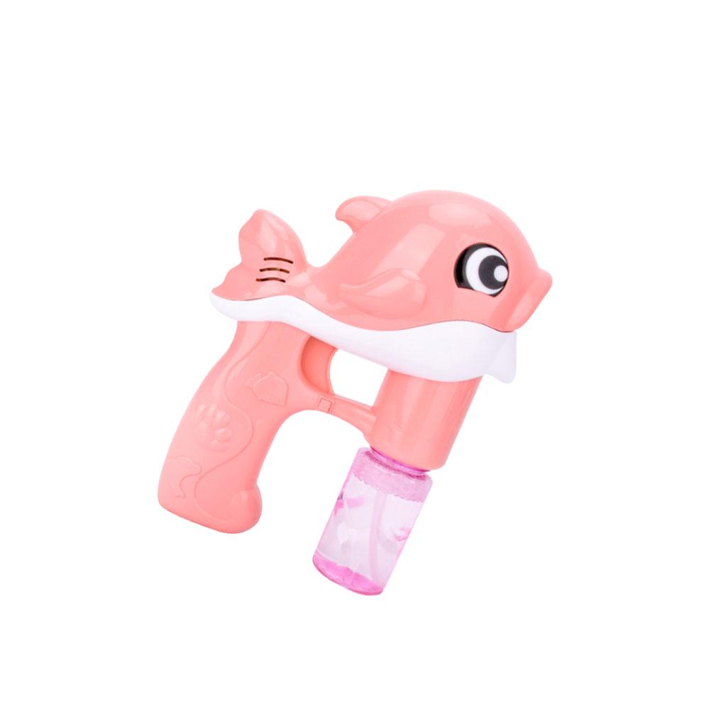 1PC Electrical Bubble Machine Dolphin Shape Bubbler Creative Gift Music Bubble Maker for Kids Girls