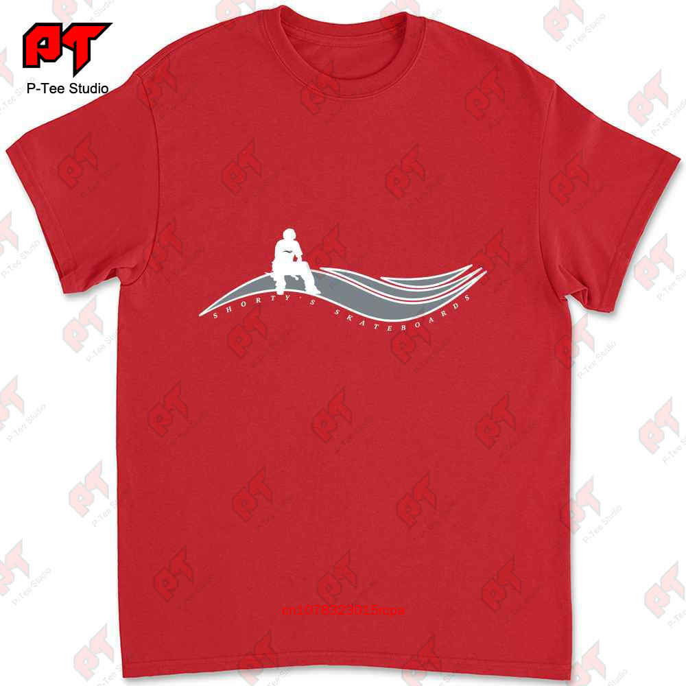 Shortys Hardware Muska Wave Silhouette Skateboard Tshirt OCL1 S