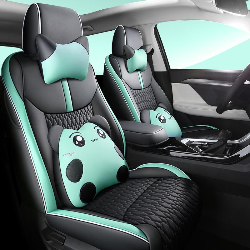 Komplette 5-Sitzer Autositzbezüge für Wuling Xingchen - Ganzjahres-Innenmatten & Kissen