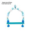 Macaron Rainbow Bird Climbing Pole & Stand Toy for Parrots and Budgies