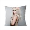 Federa Cuscino Cantante Lady Gaga Per Auto Divano Decorativa Casa Stampa Double Face Peluche Quadrato Cuscino Decorativo Copricuscino