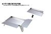 Captain Stag (CAPTAIN STAG) UG-3304 Stainless Steel Fireplace Stand, Mini Table, Kamadodai, for A4 Size Fireplaces