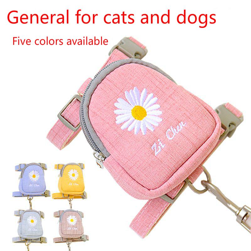 Cats Dogs Pets Adjustable Harness and Belt Settings Puppy Vests Pet Suspenders Small Dogs Hot Sale