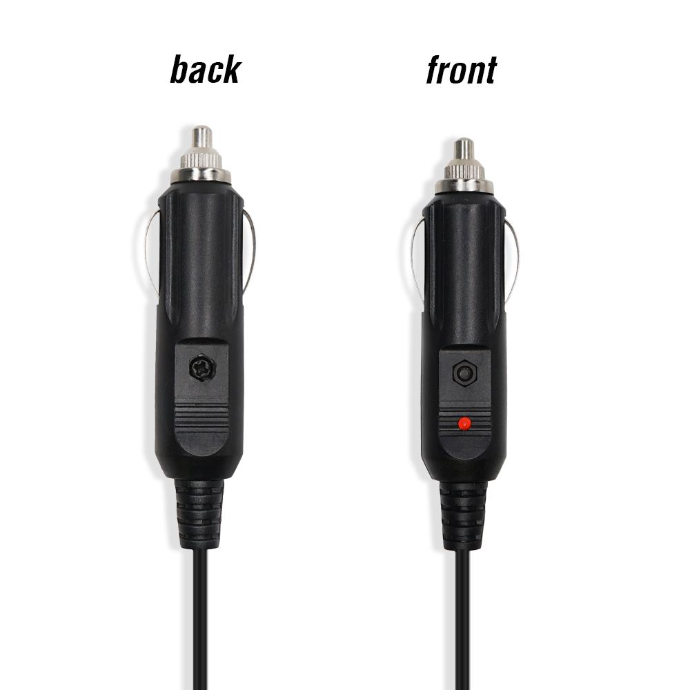 Dc 12v Car Charger Cable For Dual Band Radio Uv-5r 5ra 5re Uv-82 Uv9r Plus Tyt Th-f8 Walkie Talkie  Charge Base Cord