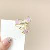 Aesthetic Butterfly Metal Hair Clip: Women's Small Claw for Side Bangs & Broken Hair, Stylish Hairpin
