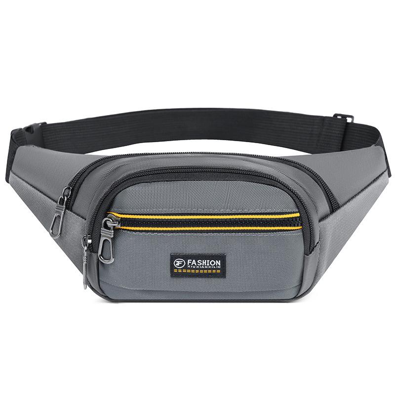 New Sports Running Purse Large Capacity Business Cashier Shoulder Messenger Bag Out Commuting Joker Fashion Chest Bag.