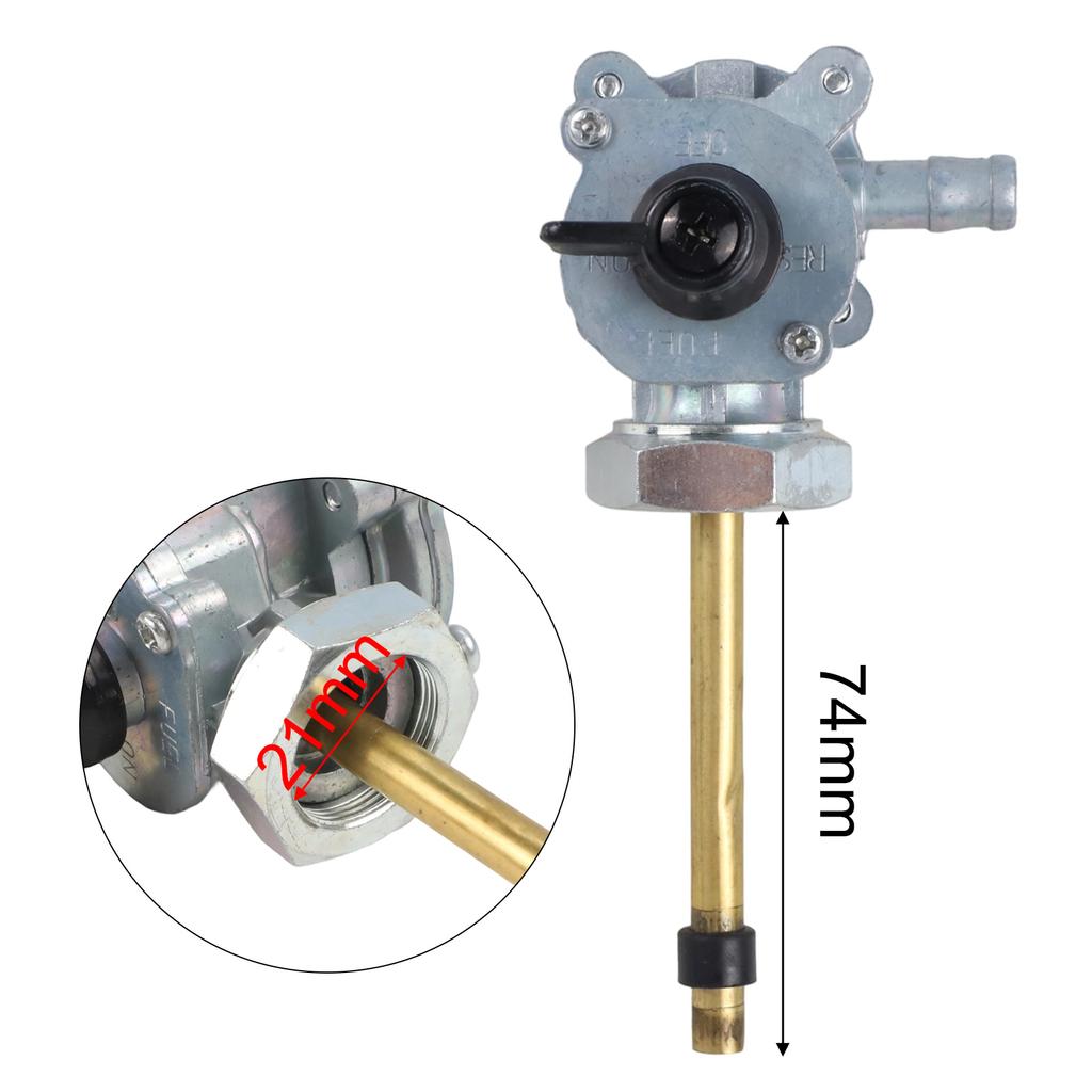 Motorcycle Part Petcock Valve Plastic And Metal Construction Easy Installation Valve For Honda CBR250R For Honda CBR600
