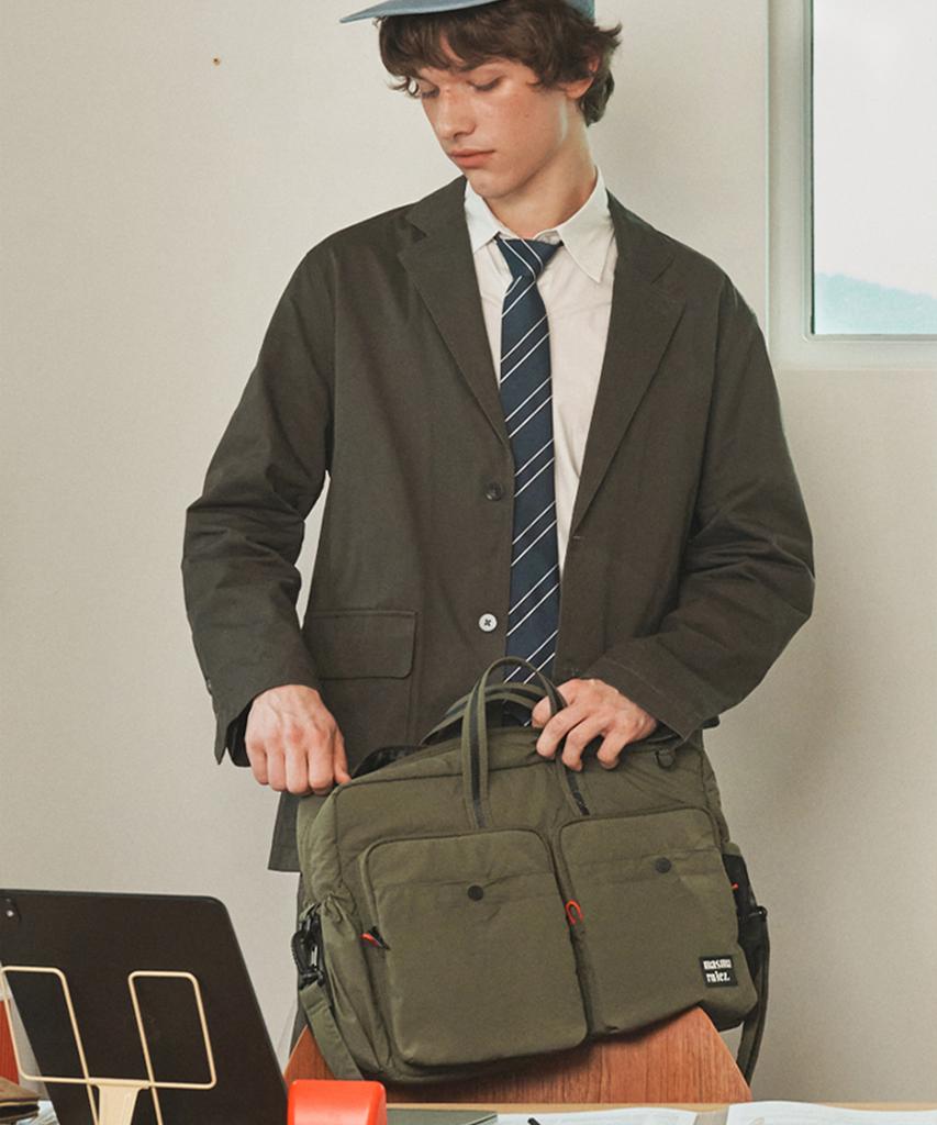Masmarulez Easeshell Briefcase_Khaki