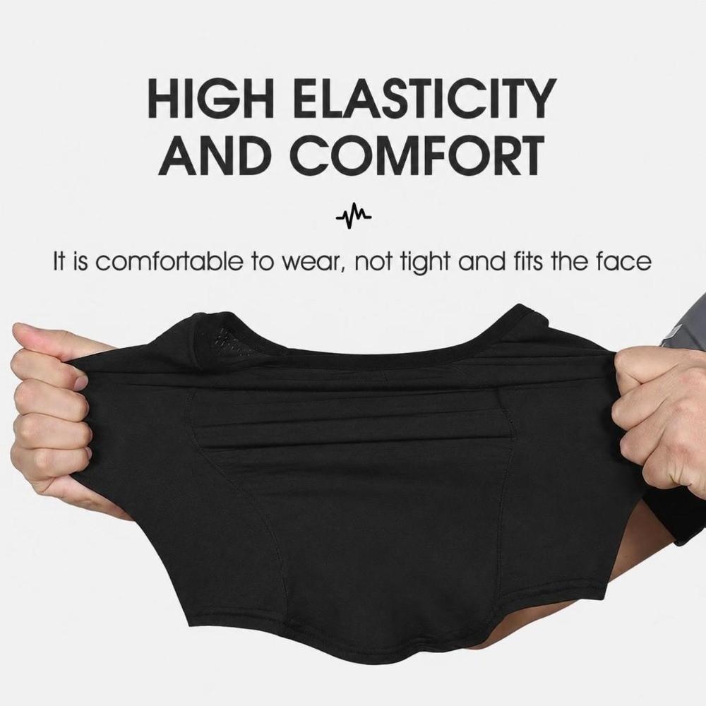 2PCS Breathable Bicycle Face Cover Ice Silk Ice Silk Neck Gaiter Durable Outdoor Face Scarf  Cycling