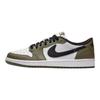 Zapatillas para Bebé Air Jordan 1 Low TD Verde Oliva Medio Verde Negro Summit-White HQ6997-200