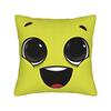 Cartoon Face Meme With Two Eyes Pillow Case Soft Pillow Cover Kawaii Pillowcases For Sofa Couch Bed Living Room