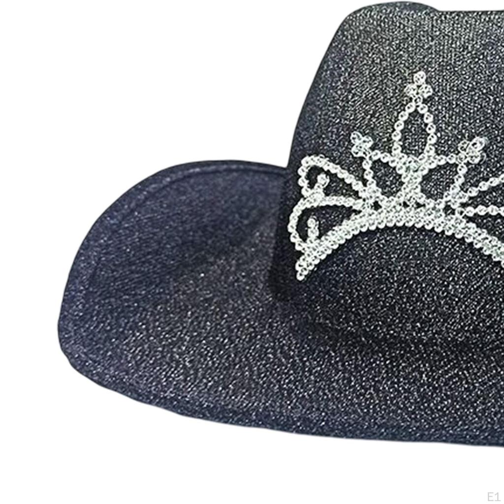 Cowboy Hat Western Cap Tiara Decorative Cosplay Cowgirl for Party