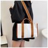 Mode Canvas Tasche Koreanisch Instagram Große Kapazität Handtasche Damen Pendler Schulter Crossbody Tragetasche