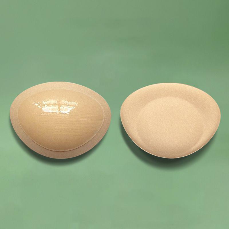 Self-Adhesive Thick Anti-Slip Heart-Shaped Breast Pads for Sports and Swimwear