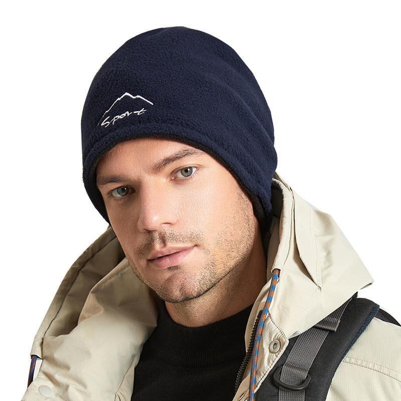 Winter Ski Hat For Men With Fleece Material And Warmth For Outdoor Activities