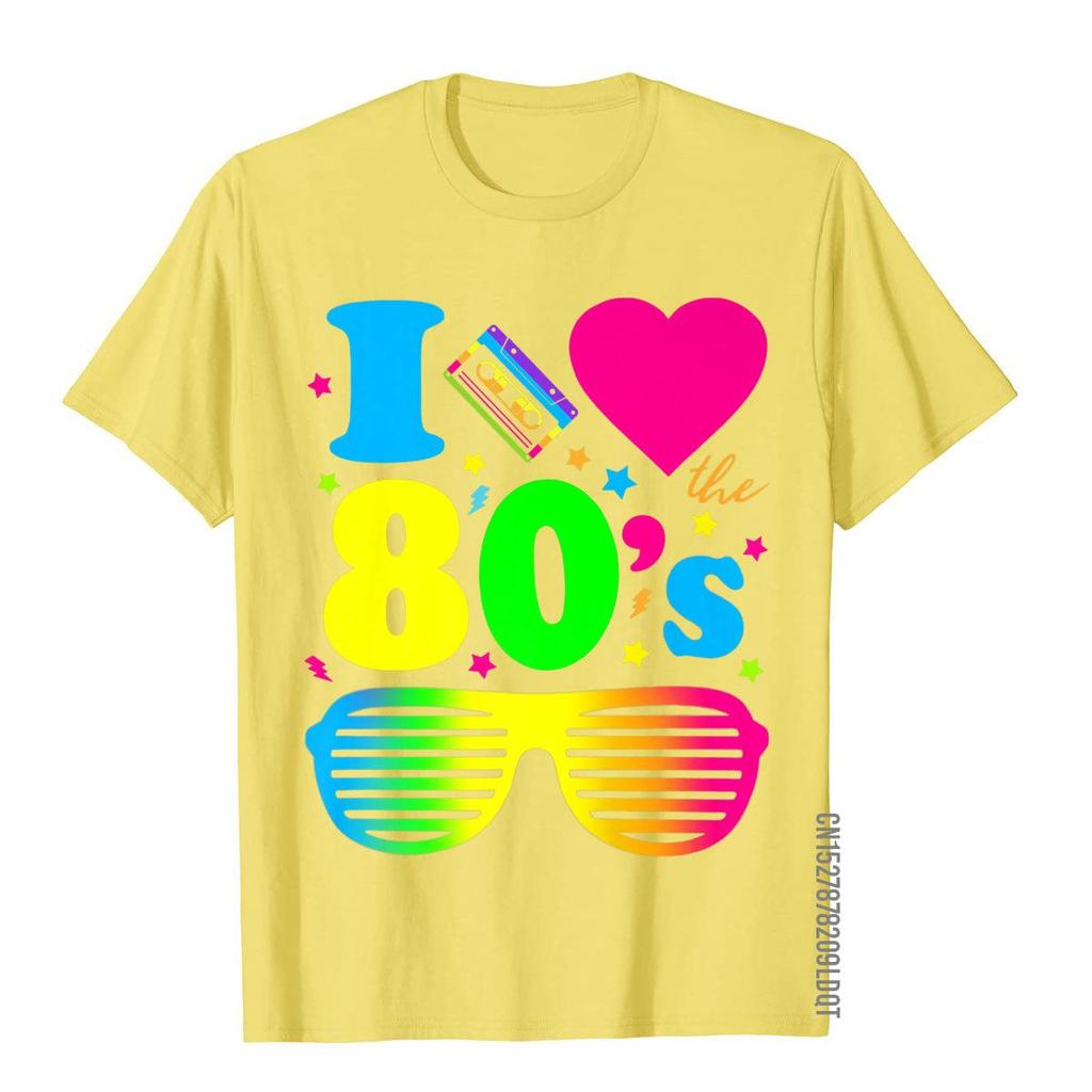 I Love The 80s Clothes For Women And Men Party Funny Tee TShirt T Shirt Tops  Tees Designer Cotton Chinese Style Men