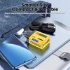 5 IN 1 GaN Desktop Charger For IPhone17 16Pro Laptop Samsung 240W Fast Charging Adapter USB C To Type-C Cable 3PD 2USB Charger