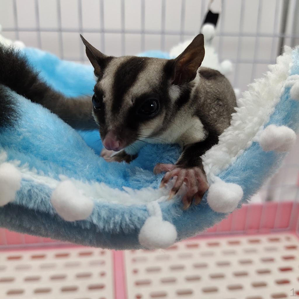 1 Stück weiche Hamsterhängematte für Kleintierkäfig Spielzeug