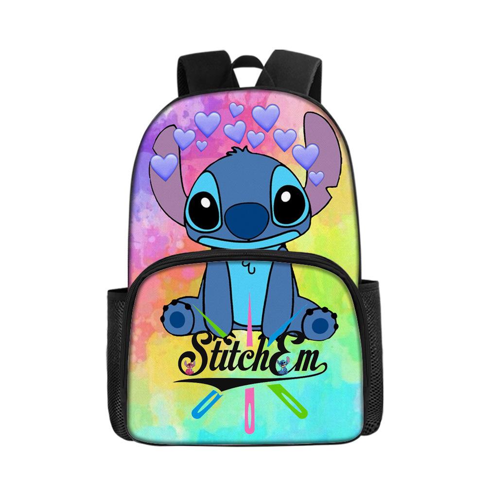 School Bag Stitc Backpack Backpack Oxford Cloth Double Layer Backpack School Bag