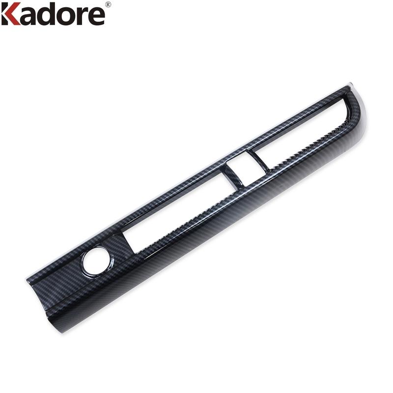 For Kia K5 Optima DL3    Carbon Fiber Car Center Air Condition Vent Outlet Panel Cover Trim Interior Accessories