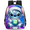 Stitch Peripheral Anime Backpack Men'S And Women'S School Bags