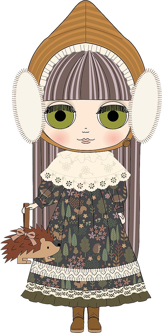 GOOD SMILE COMPANY Blythe Hazel the Hedgehog Doll made of ABS  PVC