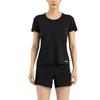 تي شيرت نسائي DECATHLON Kalenji مجموعة 100 أسود مدخن 8817407