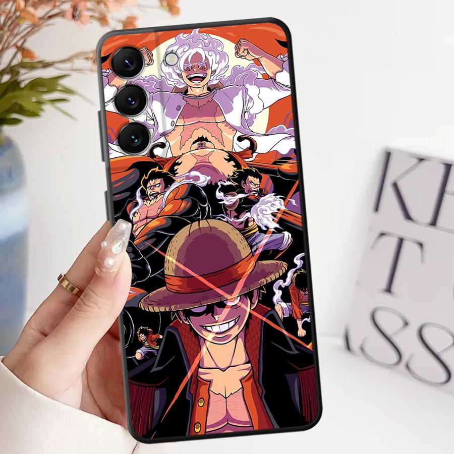 Phone Cover Case for Samsung Galaxy A52 A36 A32 A26 A72 A23 A55 A41 A24 A53 A35 A25 A71 A73 A51 A22 Anime One Piece Luffy