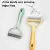 Deshedding Dog Brush for Long Haired Dogs Cats Undercoat Shedding Rake for Dematting Detangling Matted Fur And Knots Pet Grooming Supplies