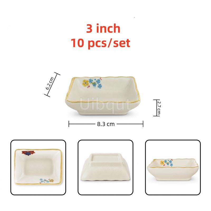 Melamine plastic Japanese style seasoning sauce small dish dipping Sushi soy sauce pepper wasabi Mustard dish oil vinegar plate