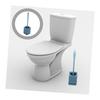 Levemolo Toilet Brush, Replaceable, For Toilet Cleaning, Soft Brush Material, Comes with Case, Compact Storage, Perfect Convenient Item for Toilet